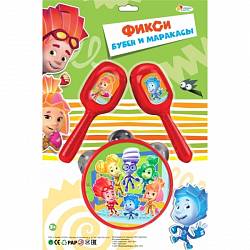 Бубен и маракасы - Фиксики (Играем вместе, B607108-R2sim) - миниатюра